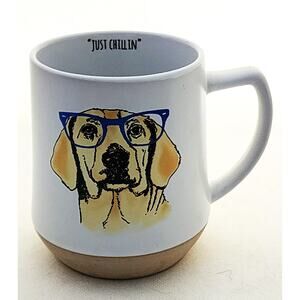 Mug/Cup-Spectrum Designz-Retriever-Dog-Glasses-Whimsical-"Just Chillin"-16 oz